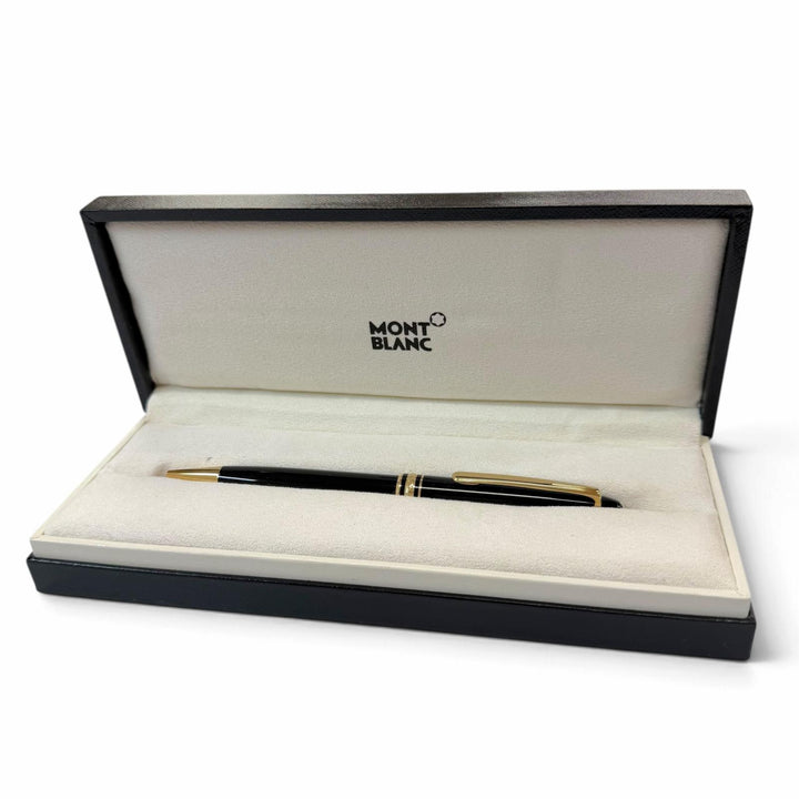 Excellent MONTBLANC Ballpoint pen Meisterstück Pix White Star Twist Type black