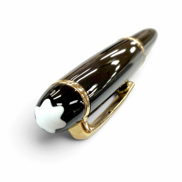 Excellent MONTBLANC Ballpoint pen Meisterstück Pix White Star Twist Type black
