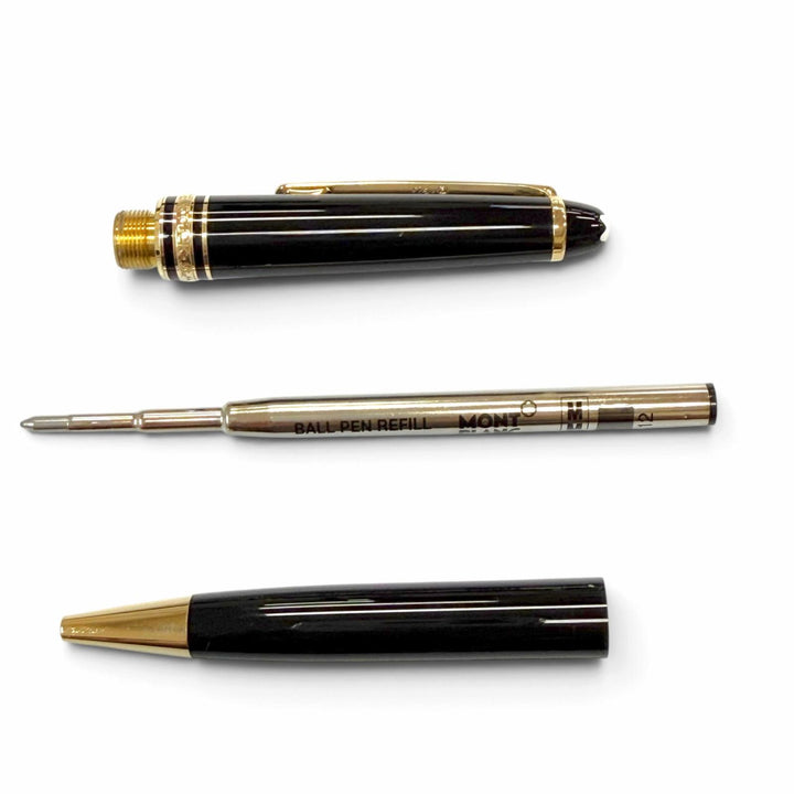 Excellent MONTBLANC Ballpoint pen Meisterstück Pix White Star Twist Type black