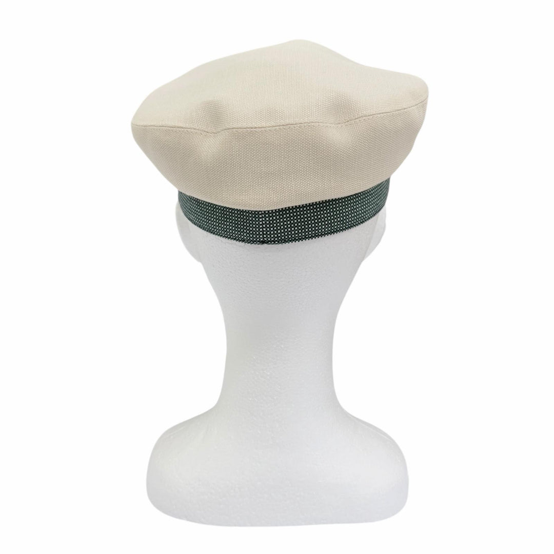 Excellent HERMES Casquette Caval Pop Serie Casquette Ivory Hemp Women FR 56