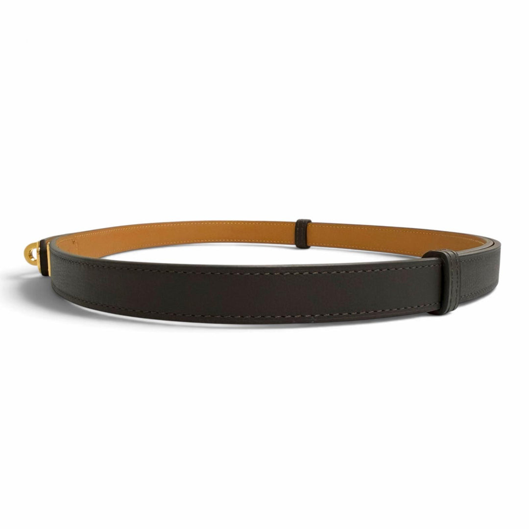 Pristine HERMES belt Kelly 18 Belt Veau Odyssey Women