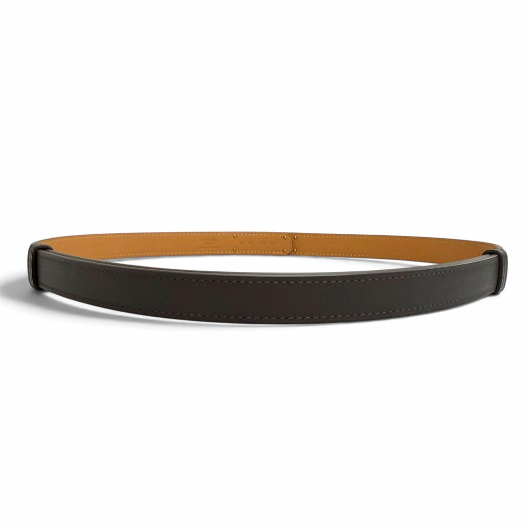 Pristine HERMES belt Kelly 18 Belt Veau Odyssey Women