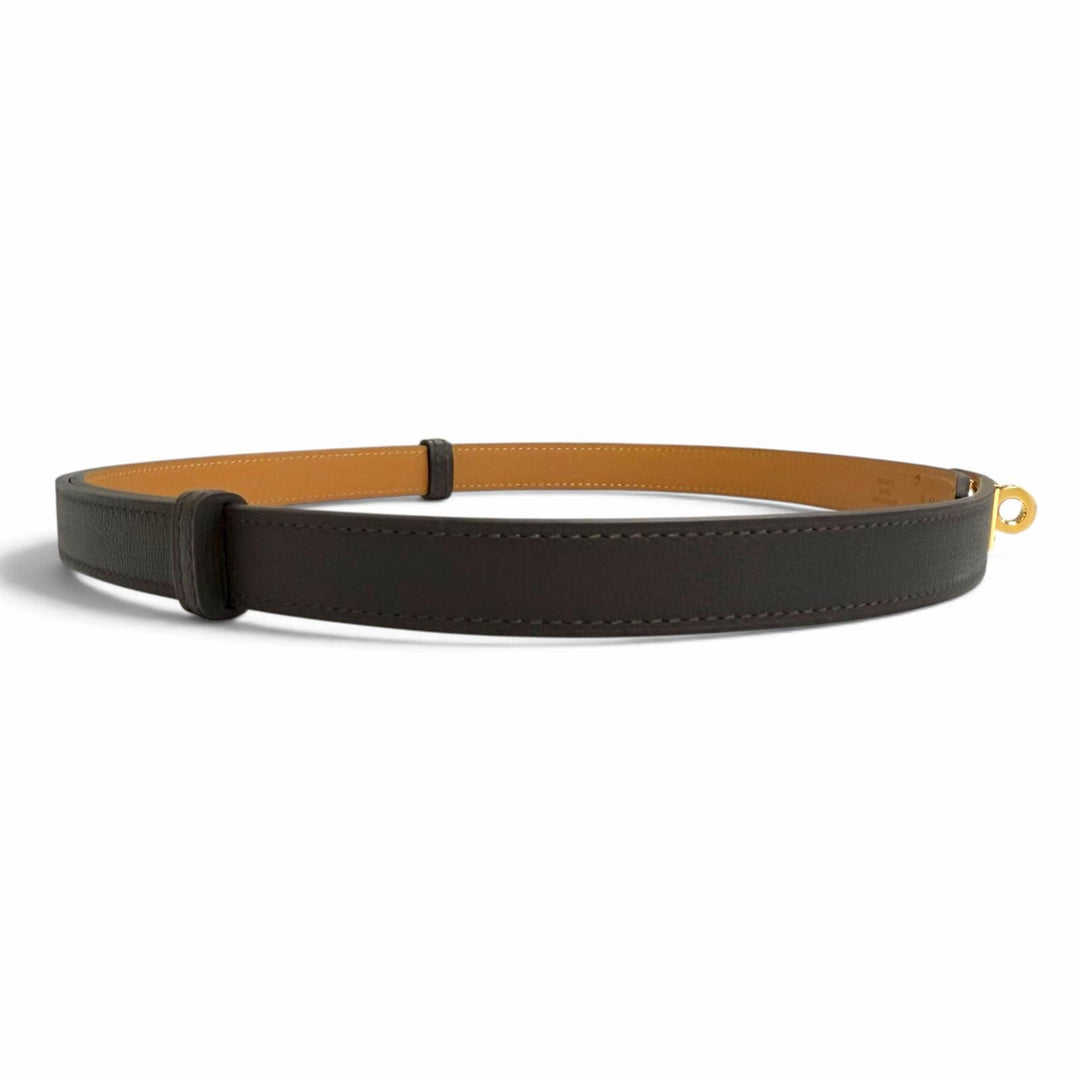 Pristine HERMES belt Kelly 18 Belt Veau Odyssey Women