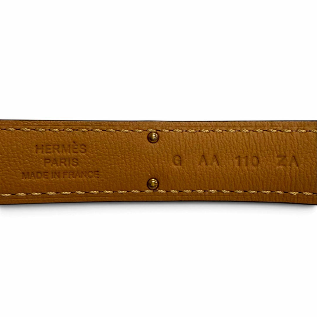 Pristine HERMES belt Kelly 18 Belt Veau Odyssey Women