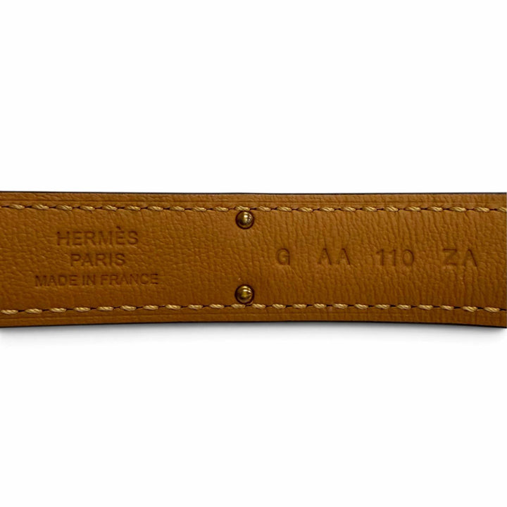 Pristine HERMES belt Kelly 18 Belt Veau Odyssey Women