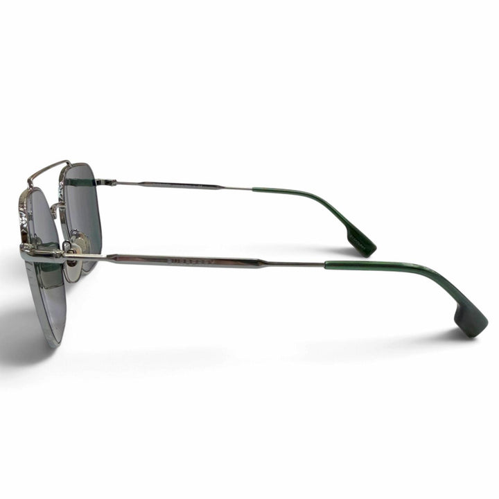 Excellent BURBERRY sunglasses Two-Bridge Eyewear Cancer metallic mens B3107