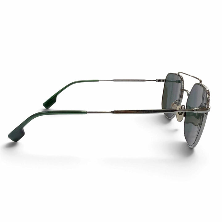 Excellent BURBERRY sunglasses Two-Bridge Eyewear Cancer metallic mens B3107
