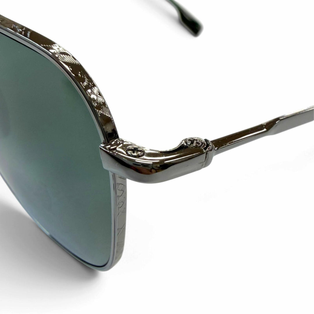 Excellent BURBERRY sunglasses Two-Bridge Eyewear Cancer metallic mens B3107
