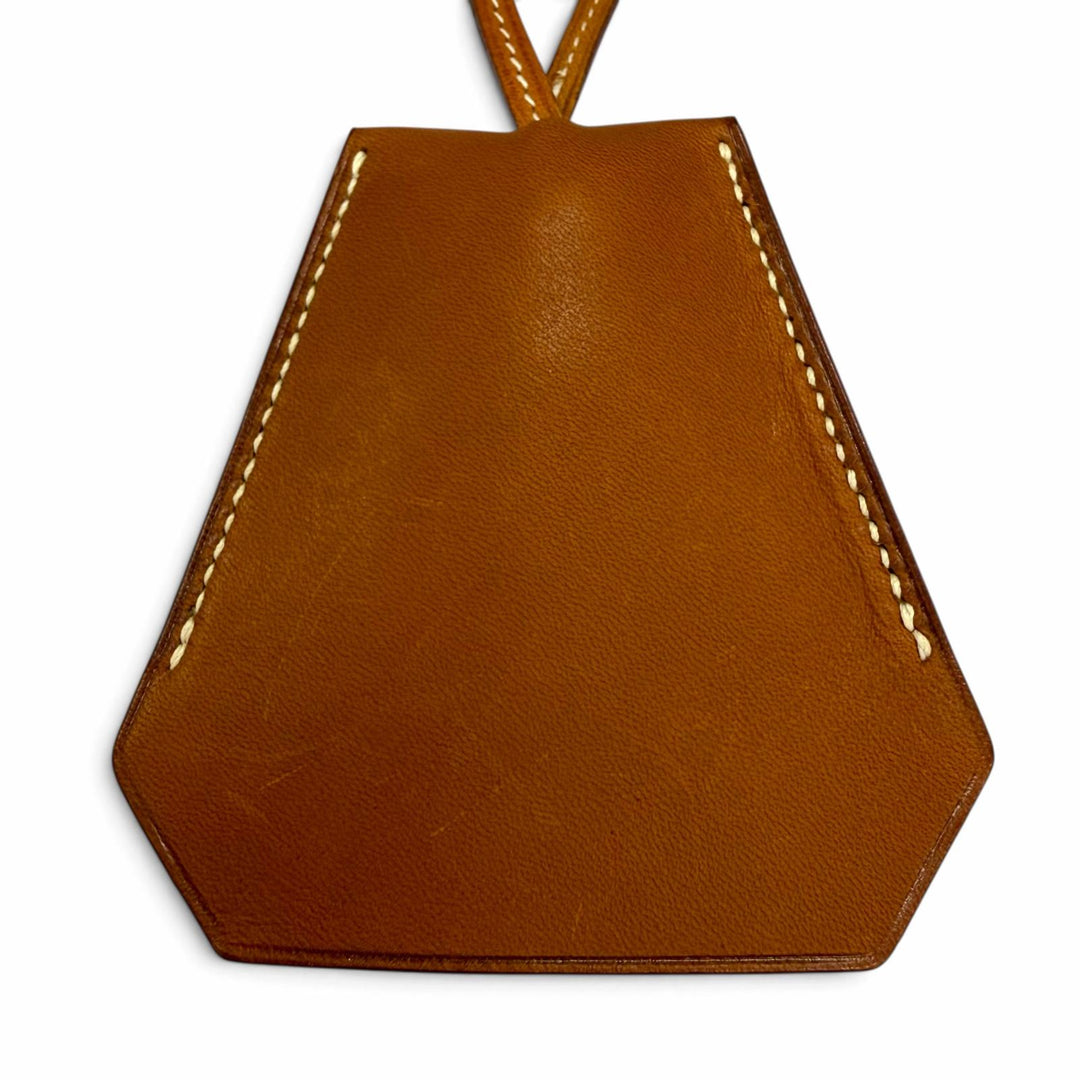 Great HERMES Necklace Clochette Margiela period leather Women