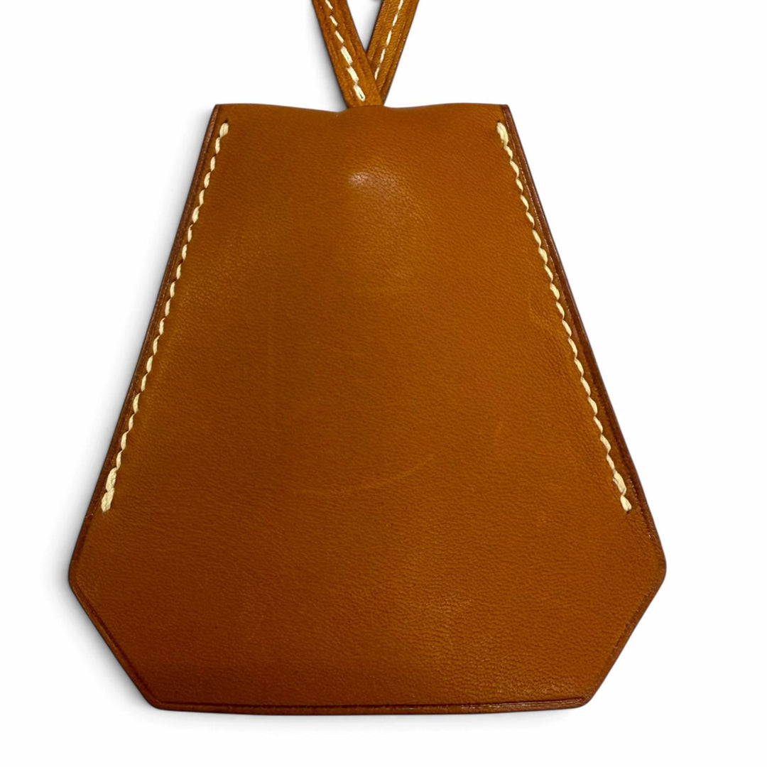 Great HERMES Necklace Clochette Margiela period leather Women