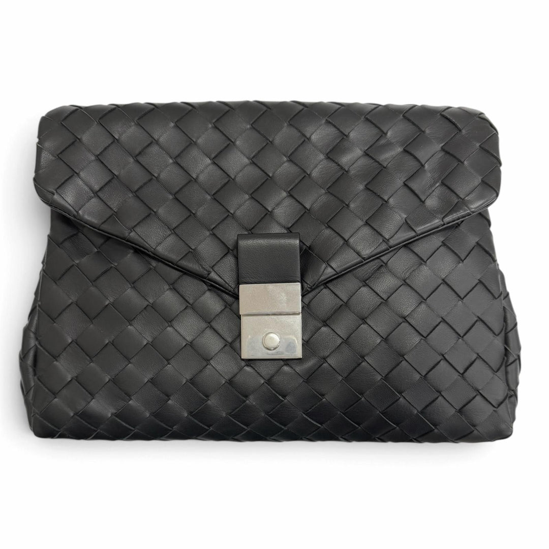 Great BOTTEGAVENETA Clutch bag Maxi INTRECCIATO Small Document Case