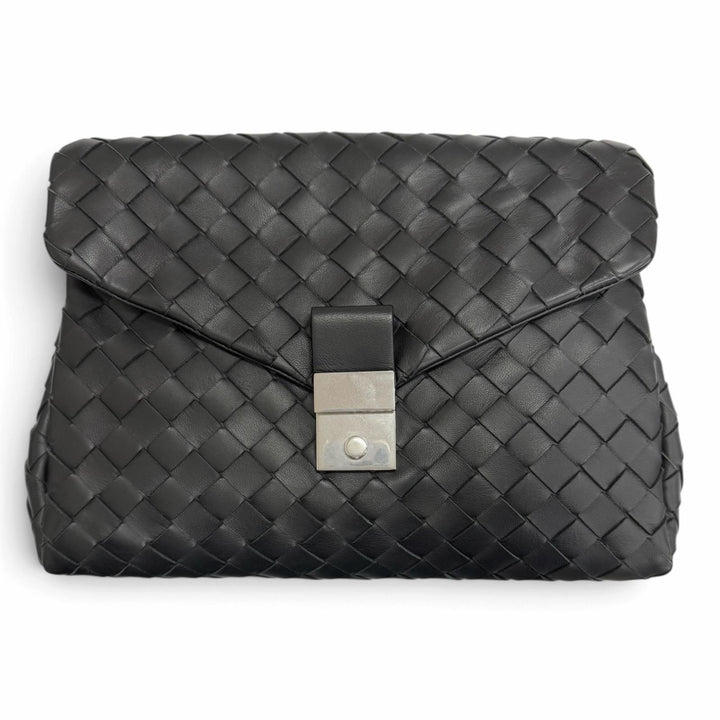 Great BOTTEGAVENETA Clutch bag Maxi INTRECCIATO Small Document Case