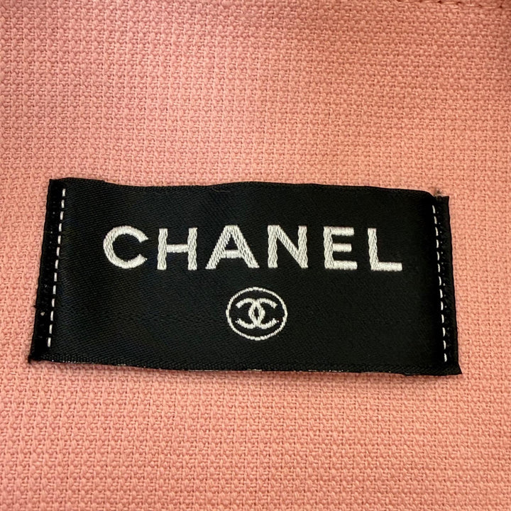Pristine CHANEL COCO Mark Camellia Beach Towel and One-Shoulder Bag 2-Piece Set