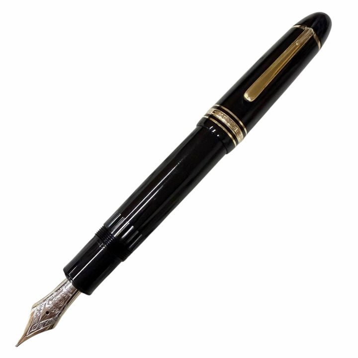 Very Good MONTBLANC fountain pen Meisterstück 149 Cap type black 14C mens