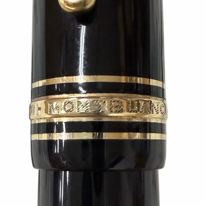 Very Good MONTBLANC fountain pen Meisterstück 149 Cap type black 14C mens
