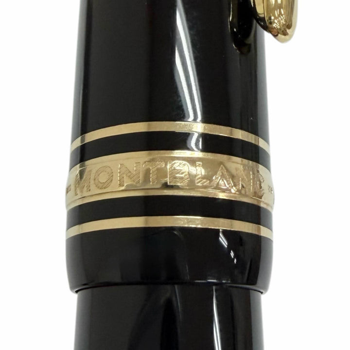 Excellent MONTBLANC fountain pen Meisterstück 146 black 14K