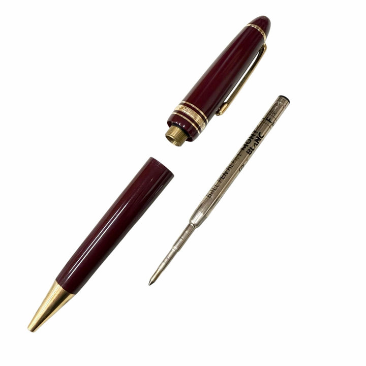 Very Good MONTBLANC Ballpoint pen Meisterstückle Grand Bordeaux