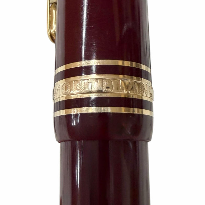 Very Good MONTBLANC Ballpoint pen Meisterstückle Grand Bordeaux