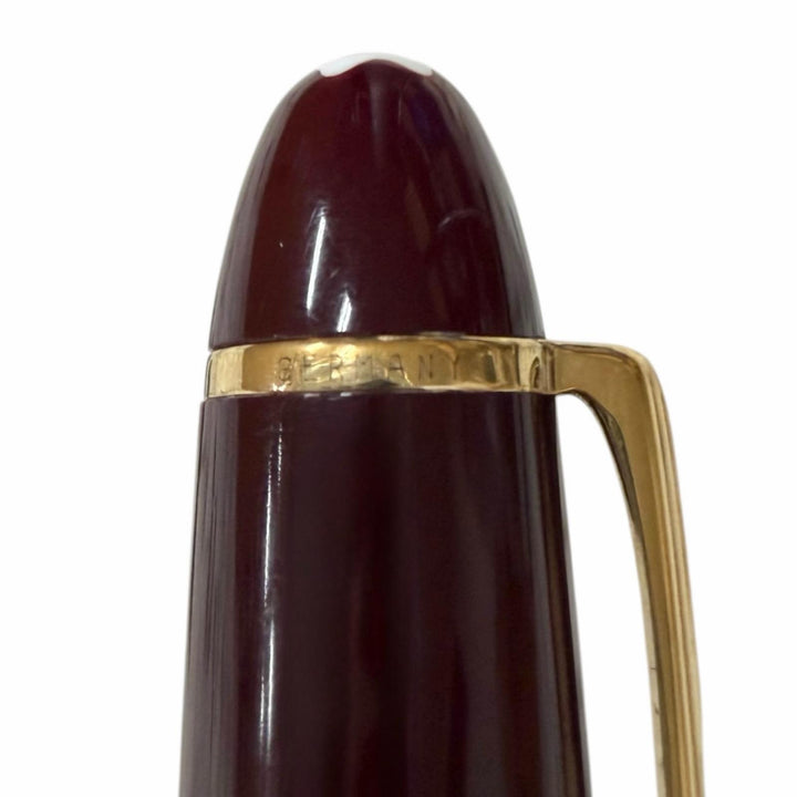Very Good MONTBLANC Ballpoint pen Meisterstückle Grand Bordeaux