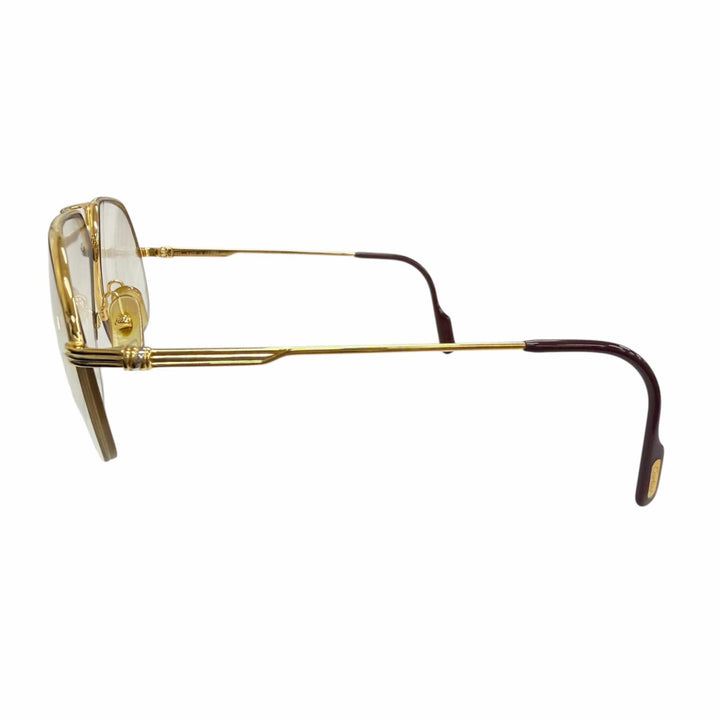 Very Good Cartier sunglasses Trinity Half-Rim Double Bridge gold