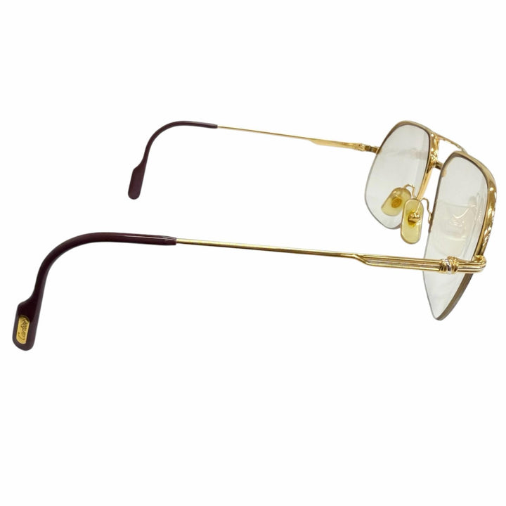 Very Good Cartier sunglasses Trinity Half-Rim Double Bridge gold