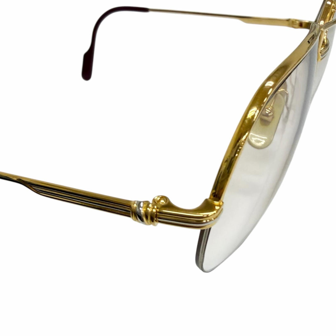 Very Good Cartier sunglasses Trinity Half-Rim Double Bridge gold