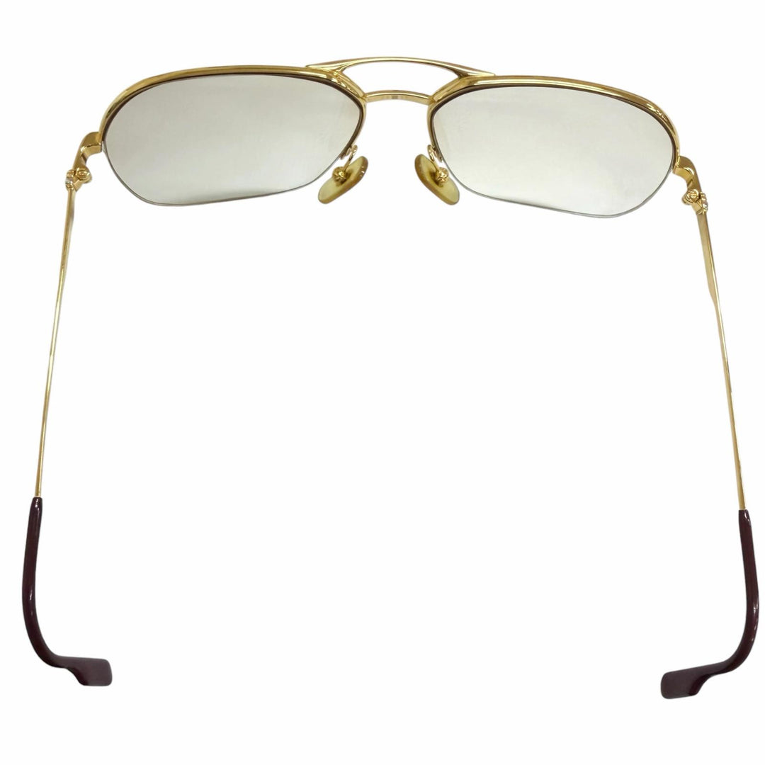 Very Good Cartier sunglasses Trinity Half-Rim Double Bridge gold
