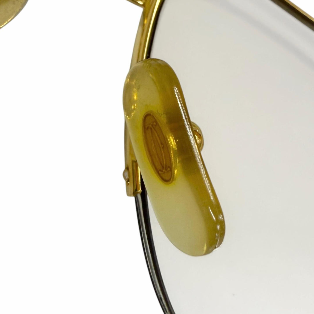 Very Good Cartier sunglasses Trinity Half-Rim Double Bridge gold