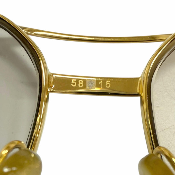 Very Good Cartier sunglasses Trinity Half-Rim Double Bridge gold