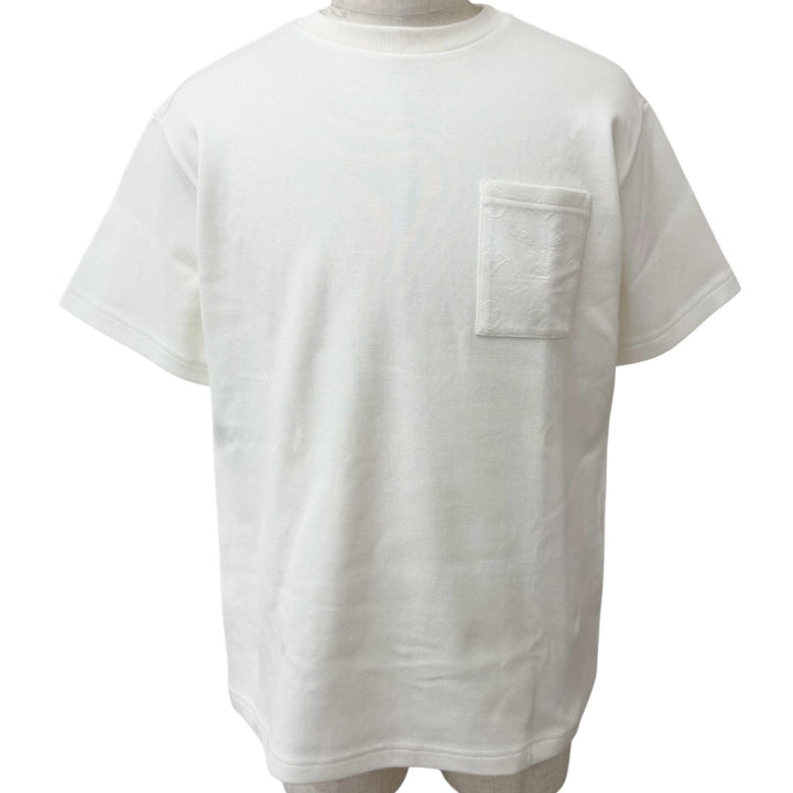 Pristine LOUIS VUITTON Short sleeve T-shirt Monogram pique cotton