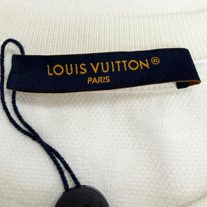 Pristine LOUIS VUITTON Short sleeve T-shirt Monogram pique cotton
