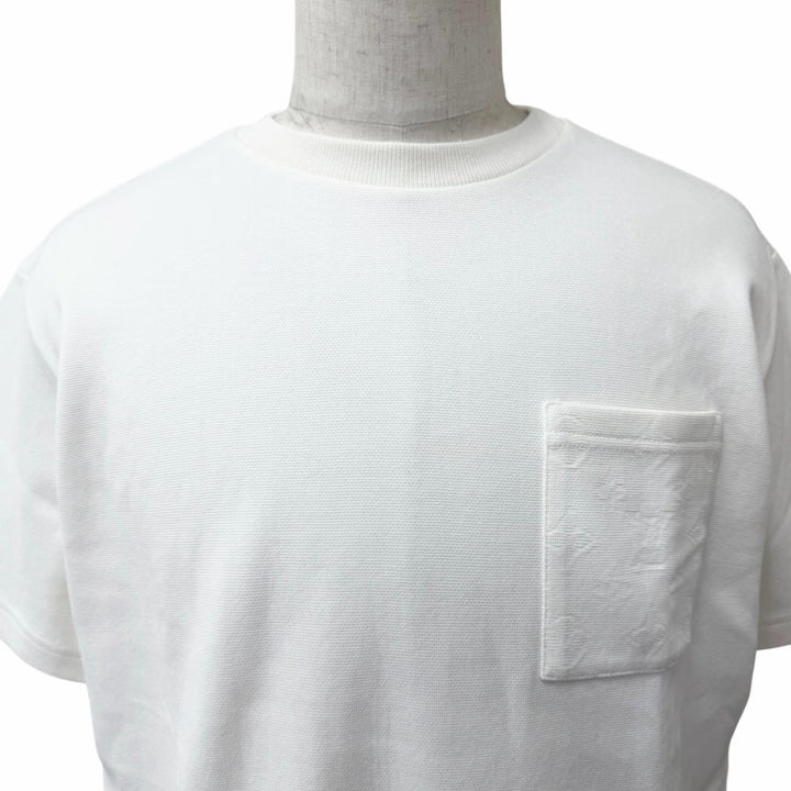 Pristine LOUIS VUITTON Short sleeve T-shirt Monogram pique cotton