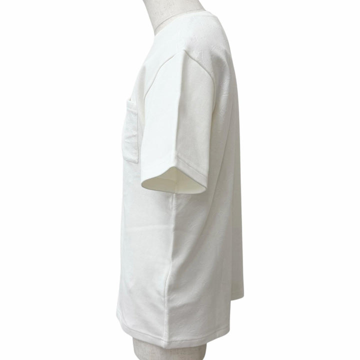 Pristine LOUIS VUITTON Short sleeve T-shirt Monogram pique cotton