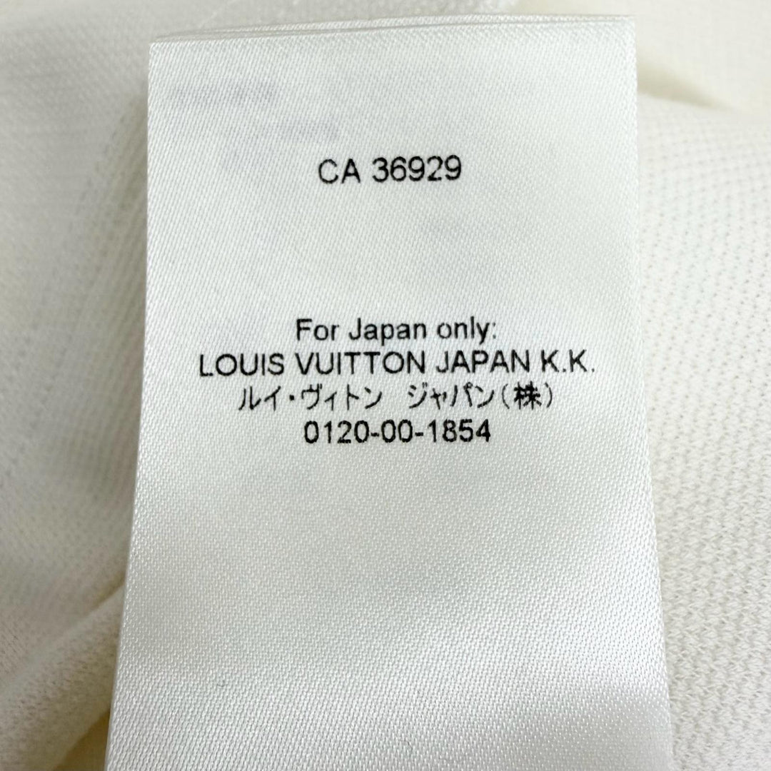 Pristine LOUIS VUITTON Short sleeve T-shirt Monogram pique cotton