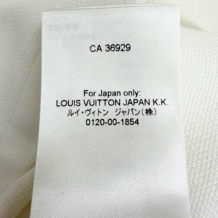 Pristine LOUIS VUITTON Short sleeve T-shirt Monogram pique cotton