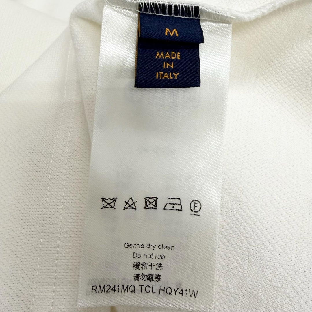 Pristine LOUIS VUITTON Short sleeve T-shirt Monogram pique cotton