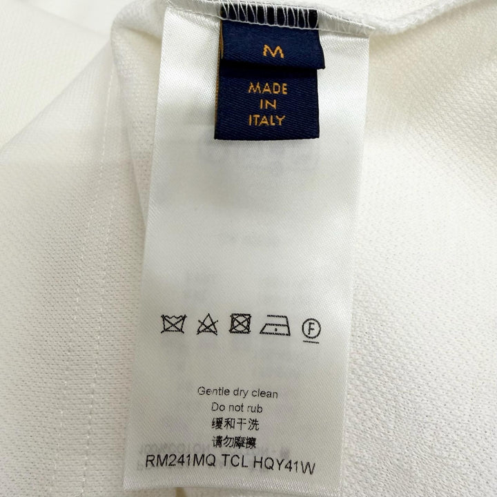 Pristine LOUIS VUITTON Short sleeve T-shirt Monogram pique cotton