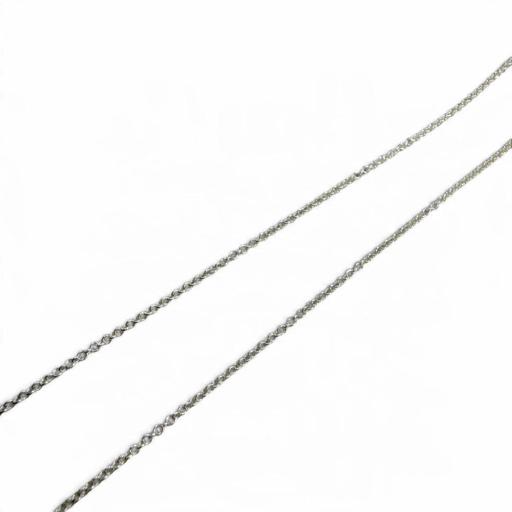 Great TIFFANY&Co. Necklace 1837 Interlocking Circle Necklace Silver 925 Women