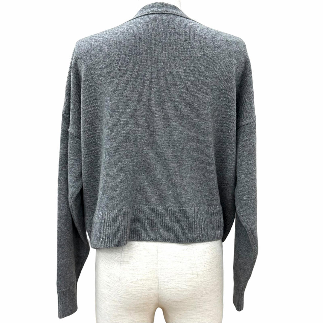 Excellent CELINE cardigan Triomphe Gourmet Cropped cashmere XS 2A87T317V