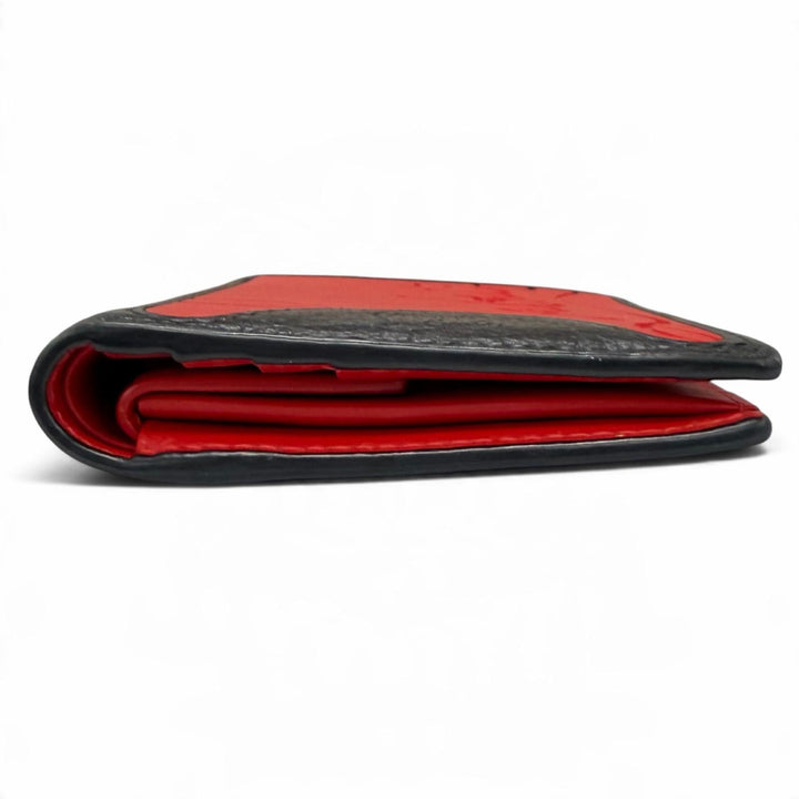 Very Good Christian Louboutin Bifold Wallet PAROS SNEAKERS SOLE leather 1215069