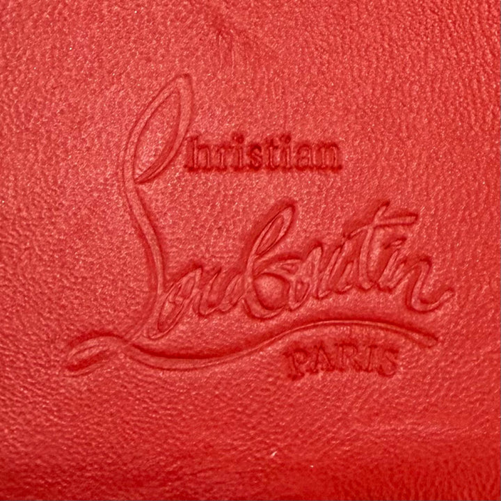 Very Good Christian Louboutin Bifold Wallet PAROS SNEAKERS SOLE leather 1215069