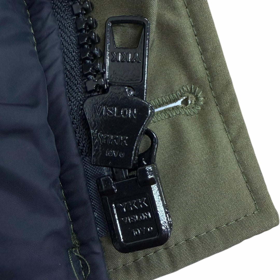 Great CANADA GOOSE Down jacket Russel Parka Canada Goose Japan Military green