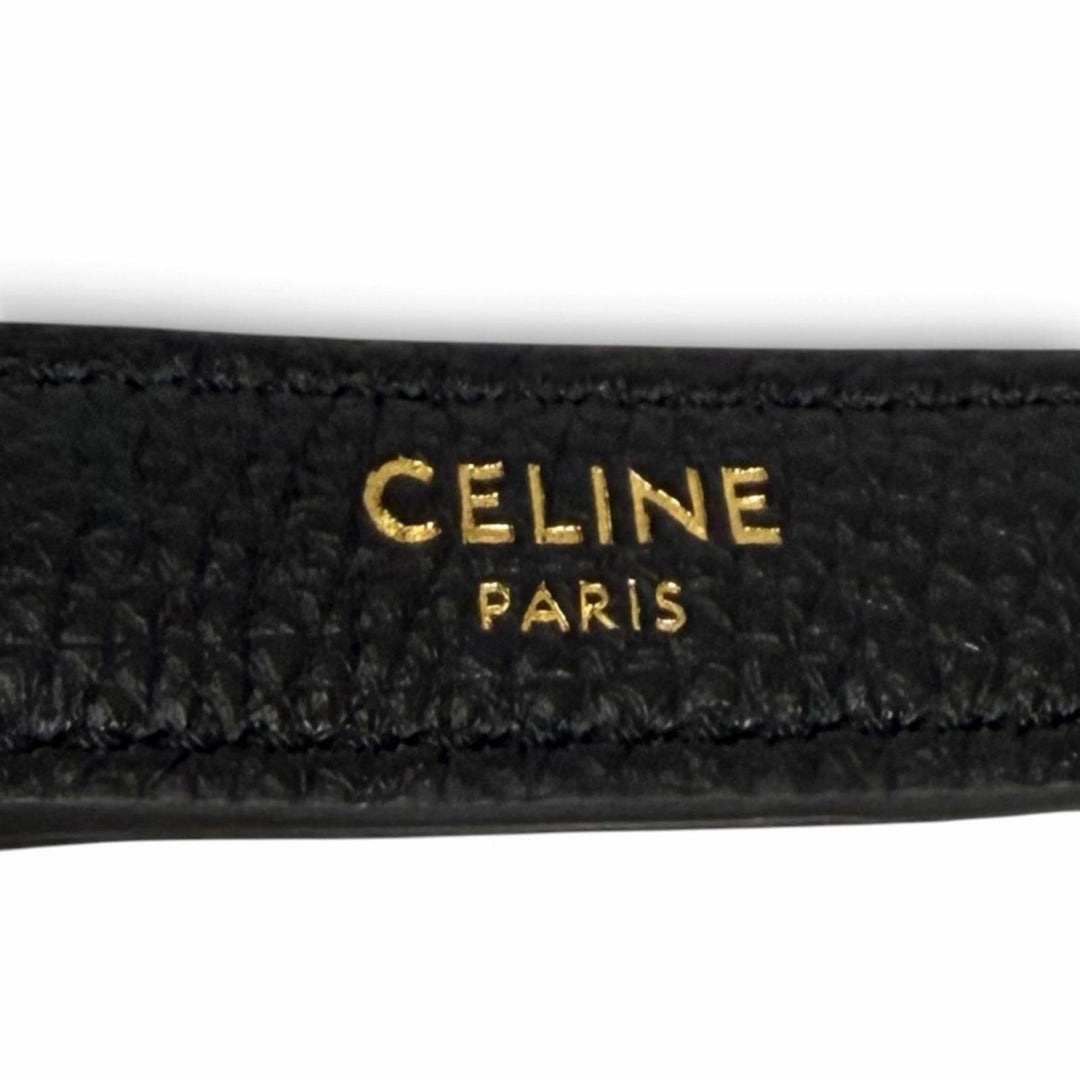 Excellent CELINE Classic 16 (Seize) Bag Medium Grained calfskin 2-way bag