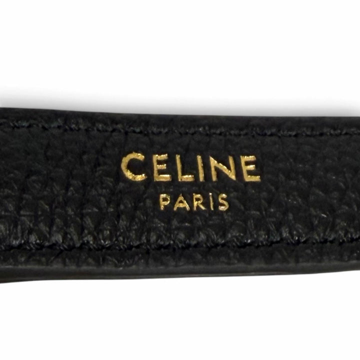 Excellent CELINE Classic 16 (Seize) Bag Medium Grained calfskin 2-way bag