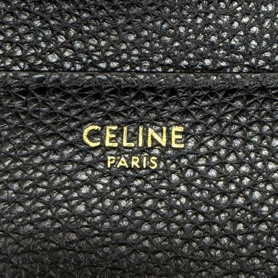 Excellent CELINE Classic 16 (Seize) Bag Medium Grained calfskin 2-way bag