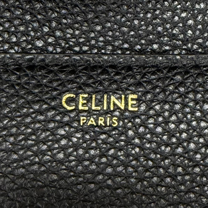 Excellent CELINE Classic 16 (Seize) Bag Medium Grained calfskin 2-way bag