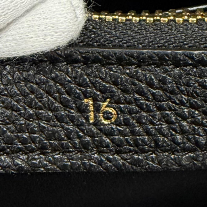 Excellent CELINE Classic 16 (Seize) Bag Medium Grained calfskin 2-way bag