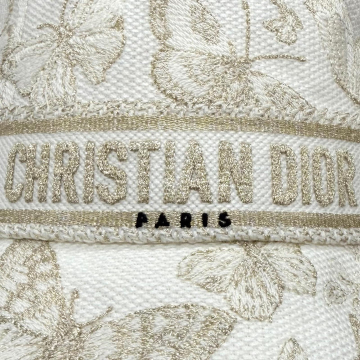 Pristine Christian Dior Toile de Jouy Embroidery Bucket Hat 57 41DTM923X131