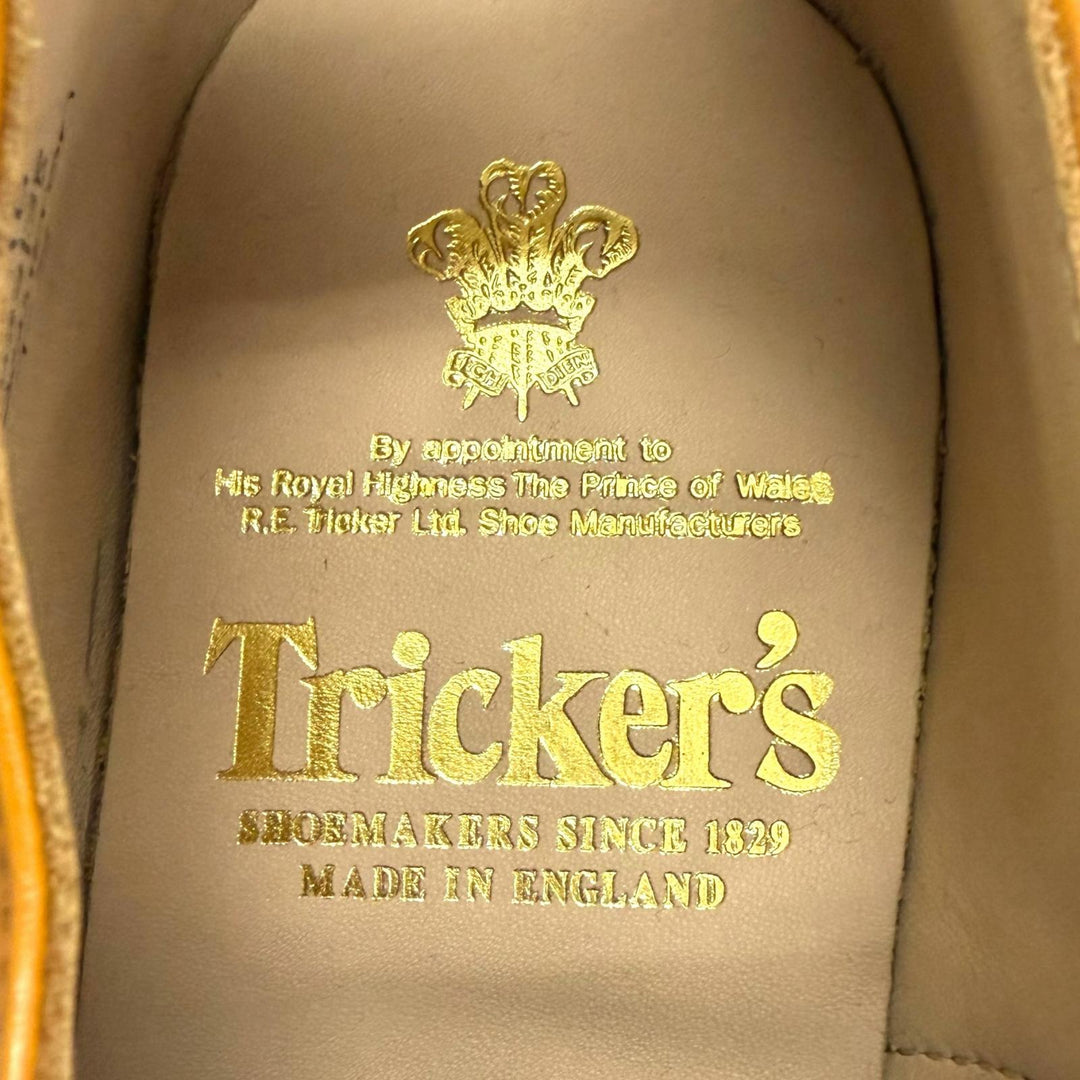 Pristine Tricker's Leather shoes Burton Wingtip full brogue