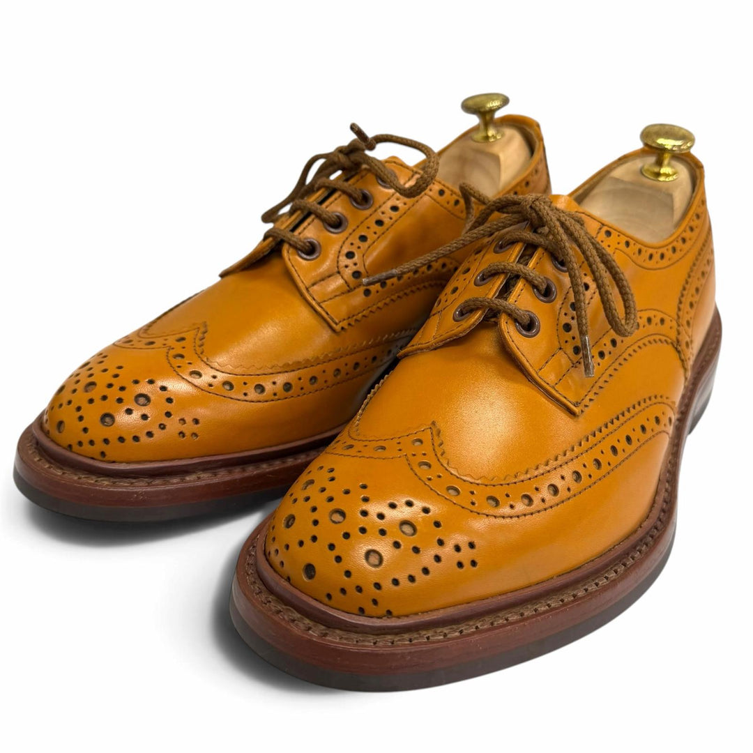Pristine Tricker's Leather shoes Burton Wingtip full brogue